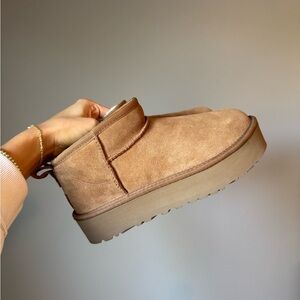UGG Chestnut Platform Boots